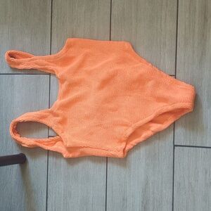 Orange One Piece Swimsuit